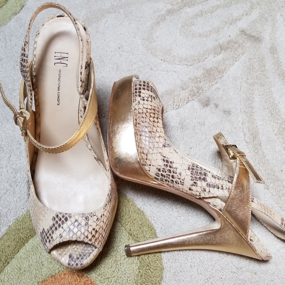 Sexy INC peeptoe stiletto